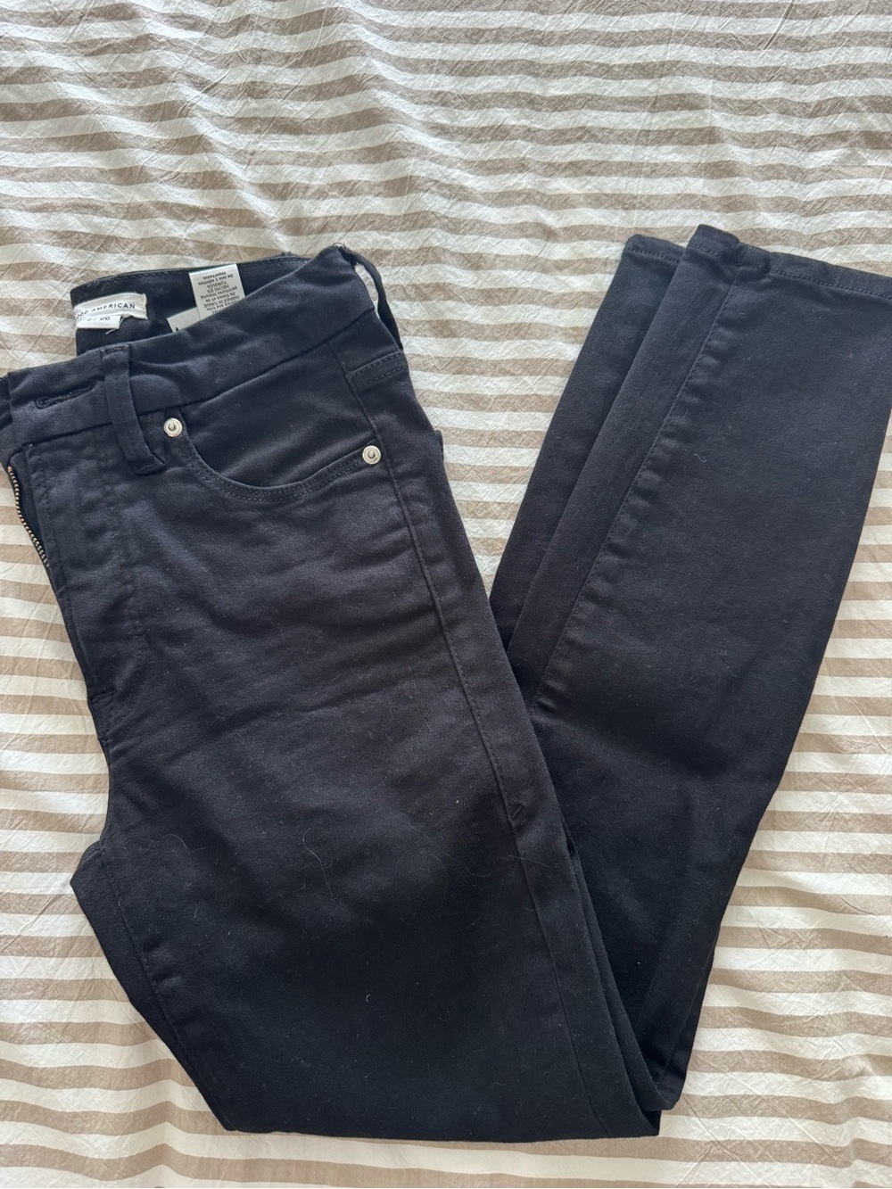 Good American Black Skinny Jeans